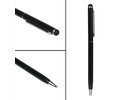 Stylus Ballpoint Metal Pen iPad iPod iPhone Galaxy ATIV Tab Sony Xperia Z Note Samsung LG Nokia HTC ZTE Asus Acer Tablet Smartphone Black
