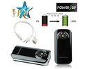 HQ SD-A 15 Power Bank 5600mAh ārējs lādētājs universal with Torch & 1 USB Port Black