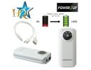 HQ SD-A 15 Power Bank 5600mAh ārējs lādētājs universal with Torch & 1 USB Port White