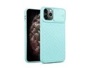 iPhone 12/12 Pro Silikona Macins ar kameras aizsargu (Gaiši