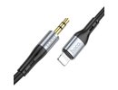 Adapters and other accessories HOCO cable AUX Jack 3,5 mm to Lightning UPA22 1 m black