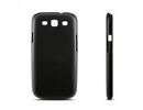 Samsung i9300 Galaxy S3 III silicone back case cover maks vāciņš black