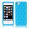 Apple iPhone 5 Luxury Diamond Sky Blue Silicone Case Cover Bumper maks