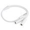 3.5mm Stereo Audio Jack Splitter Cable Audio Stereo Y Splitter Cable Mini Jack Plug 1 to 2 Wire Headphones Earphones Speakers iPod iPad iPhone Tablets Games Computers austiņu sadalītājs