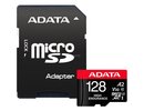 Adata MEMORY MICRO SDXC 128GB W/AD./AUSDX128GUI3V30SHA2-RA1