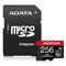 Adata MEMORY MICRO SDXC 256GB W/AD./AUSDX256GUI3V30SHA2-RA1