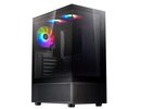 Case|ADATA|INVADER X MINI|MidiTower|Case product features Transparent panel|ATX|MicroATX|MiniITX|Colour Black|INVADERXMINIMT-BKCWW