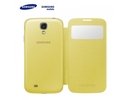 Samsung EF-CI950BYE Īpaši plāns vertikāli atverams maks ar lodziņu i9500 Galaxy S4 Dzeltens (EU Blister)