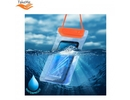 Takeme Universāls ūdensizturīgs maks ar siksniņu (10.5x18cm) mob. iekārtām līdz 6 collām Oranžs