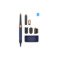 Dyson Airwrap I.D. Curly Coily Multi Style Complete Long Styler and Dryer HS08 (Gift Edition) Vinca Blue/Topaz 533759-01