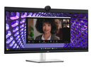 LCD Monitor|DELL|P3424WEB|34&quot;|Curved/21 : 9|Panel IPS|3440x1440|21:9|60Hz|5 ms|Speakers|Camera 4MP|Swivel|Height adjustable|Tilt|210-BFOB