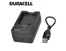 Duracell Analogs Panasonic DE-994 USB Lādētājs priekš CGA-S006 CGA-S007 DMW-BCA7 Akumulātora