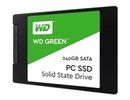 SSD|WESTERN DIGITAL|Green|240GB|SATA 3.0|TLC|Read speed 545 MBytes/sec|2,5"|MTBF 1000000 hours|WDS240G2G0A