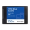 SSD|WESTERN DIGITAL|Blue SA510|250GB|SATA 3.0|Write speed 440 MBytes/sec|Read speed 555 MBytes/sec|2,5&quot;|TBW 100 TB|MTBF 1750000 hours|WDS250G3B0A