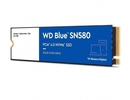 SSD|WESTERN DIGITAL|Blue SN580|2TB|M.2|PCIe Gen4|NVMe|TLC|Write speed 4150 MBytes/sec|Read speed 4150 MBytes/sec|2.38mm|TBW 900 TB|MTBF 1500000 hours|WDS200T3B0E