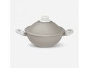 Pensofal White Diamond Vapsi 24cm (2 Handles W/LID) 6316