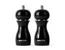 Salter 7613 BKXRA Gloss Salt and Pepper Mills Black