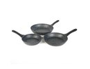 Salter BW06235S1BRMFOB Megastone 3-Piece Frying Pan Set - 20/24/28cm