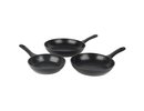 Salter BW08773 Geo Hex 3-Piece Fry Pan Set - 20/24/28cm