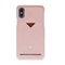 Vixfox Card Slot Back Shell for Iphone X/XS pink