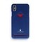 Vixfox Card Slot Back Shell for Iphone XSMAX navy blue