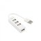 Sbox H-204W USB 4 Ports HUB Coconut White