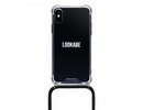 Lookabe necklace iPhone X/Xs gold black loo003