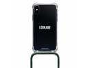 Lookabe necklace iPhone X/Xs gold green loo013