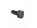 Tellur Car Charger FCC9, 56W, 9A (2XQC 3.0 + PD20W) black