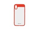 Tellur Cover Hybrid Matt Bumper for iPhone X/XS red