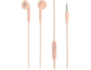 Tellur In-Ear Headset Fly, Noise Reduction Memory Foam Ear Plugs Pink