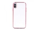 Apple Devia Glitter soft case (TPU) iPhone XS/X(5.8) red