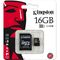 Micro SD 16GB Class 10+ Adapter Kingston atmiņu karte