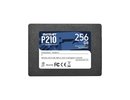 SSD|PATRIOT|P210|256GB|SATA 3.0|Write speed 400 MBytes/sec|Read speed 500 MBytes/sec|2,5"|TBW 120 TB|P210S256G25