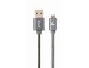 Gembird CABLE LIGHTNING TO USB2 2M/CC-USB2S-AMLM-2M-BG