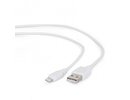 Gembird CABLE LIGHTNING TO USB2 1M/CC-USB2-AMLM-W-1M