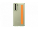 Galaxy S21 FE Clear Strap Cover Case Samsung Olive Green