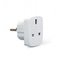 Gembird POWER ADAPTER AC UK TO EU/A-AC-UKEU-001