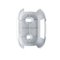 Ajax holder for button or double button (white)