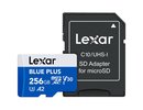 Lexar MEMORY MICRO SDXC 256GB UHS-I/W/A LMSBLPL256G-BNANG