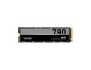 SSD|LEXAR|NM790|512GB|M.2|PCIe Gen4|NVMe|Write speed 4400 MBytes/sec|Read speed 7200 MBytes/sec|2.45mm|TBW 500 TB|MTBF 1500000 hours|LNM790X512G-RNNNG