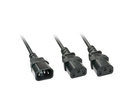 Lindy CABLE POWER C14 TO 2X C13/2M 30039