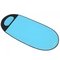Tracer 46933 Beach Pop Up Mat Blue