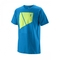 Wilson jr apparel ZĒNU T-KREKLS TRAMLINE Brilliant Blue / Sharp Green