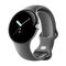 Google Pixel Watch LTE 41mm Polished Silver Case with Sport Band - Charcoal