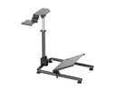 White shark CONQUEROR-2 Foldable Racing Steering Wheel Stand With Gear Shifter Mount