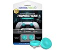 Kontrolfreek - Lotus Performance Thumbsticks | PS4/PS5 | Mid-Rise, Concave | Teal
