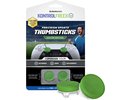 Kontrolfreek - Performance Thumbsticks - Soccer Edition | PS4/PS5 | Low-Rise, Concave | Green