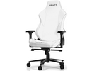 Dxracer Craft Series L C001-W-N balts ergonomisks krēsls