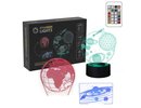 Manta SNL118RGB LED lamp Light decoration Kosmos RGB 3D